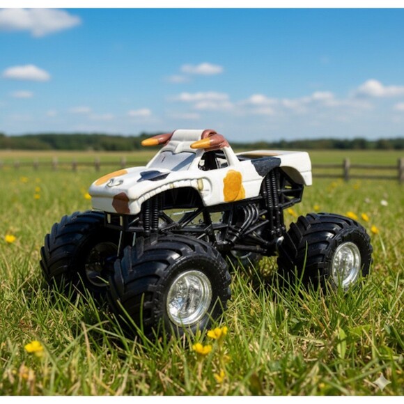 Spin Master Other - Hot Wheels Monster Jam CUSTOM Monster Truck El Toro Loco 1:64